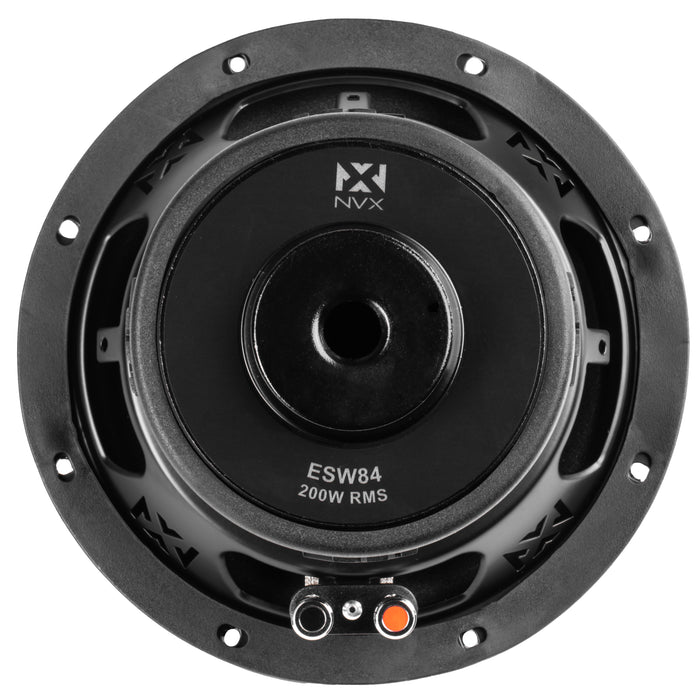 ESW84 400W Peak (200W RMS) E-Series 8" Single 4-Ohm Subwoofer