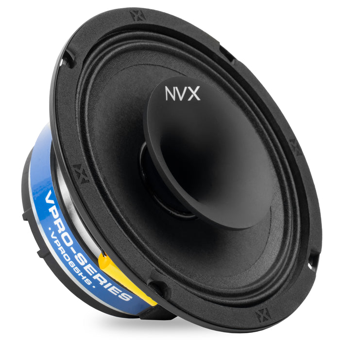 VPRO65HS 350W Peak (175W RMS) 6.5" V-Series Pro Shallow 2-Way Coaxial Loudspeaker with Horn Tweeter