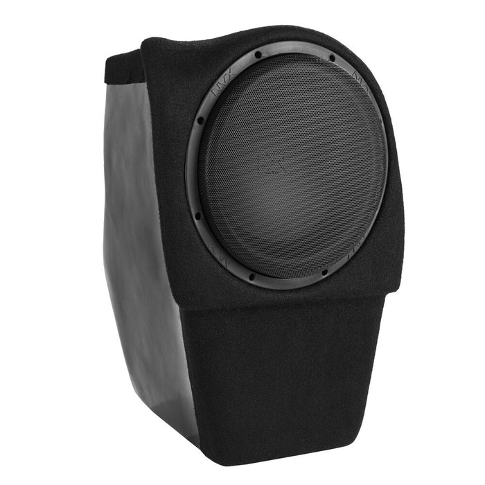 2020-Up Tesla Model Y - Custom 500W RMS 10" Passenger Side Subwoofer Bass Package | PBK-TSLAY-G1P