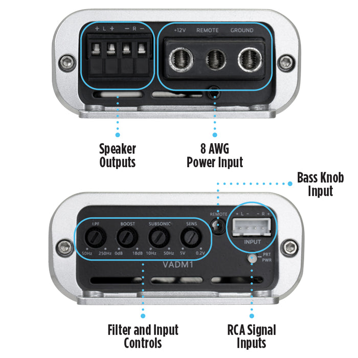 2017-2021 Honda Civic Sport Bass Package - Includes 10" 350W RMS Subwoofer, Custom Enclosure, Monoblock Amplifier, Line Out Converter and Complete Wiring Kit (PBK-HON-CVCHB-G10)