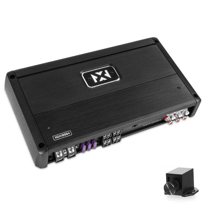 XQA10004 1000W RMS X-Series SQ Hi-Res Class D 4-Channel Amplifier with X-Boost