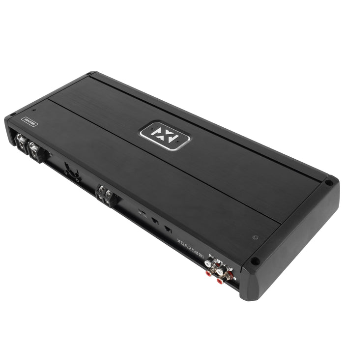 XQA25001 2500W RMS X-Series SQ Class D Strappable 1-Ohm Stable Monoblock Amplifier with X-Boost