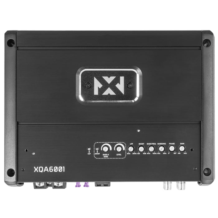 XQA6001 600W RMS X-Series SQ Class D 1-Ohm Stable Monoblock Amplifier with X-Boost