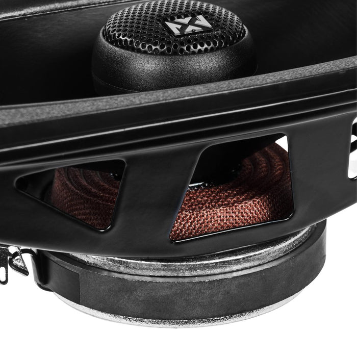 NSP410 240W Peak (160W RMS) 4x10" N-Series 2-Way Coaxial Car Speakers with 20mm Silk Dome Tweeters