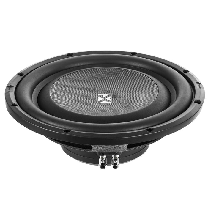 SMW12D4 800W Peak (400W RMS) S-Series Shallow-Mount 12" Dual 4-Ohm Subwoofer