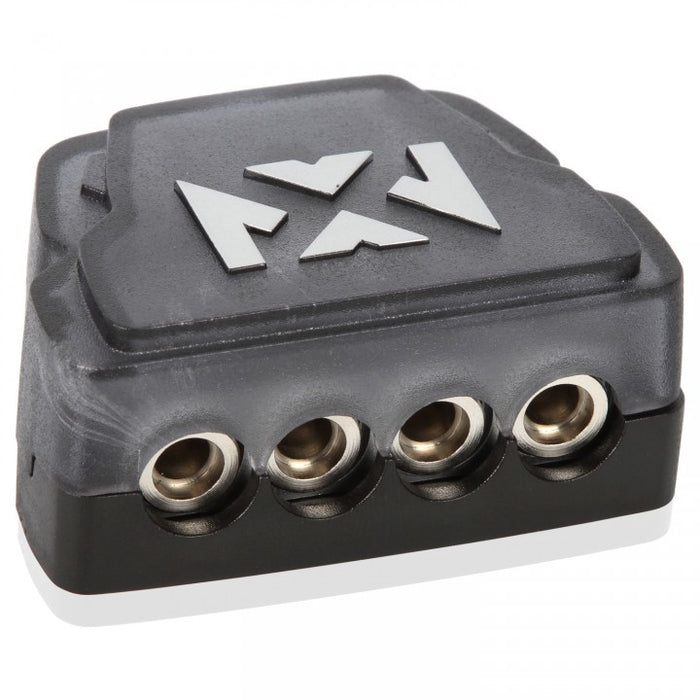 XDBU4 Universal Distribution Block with One 1/0 - 4 Gauge Input and Four 4 - 8 Gauge Outputs